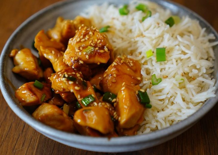 Poulet soja sésame