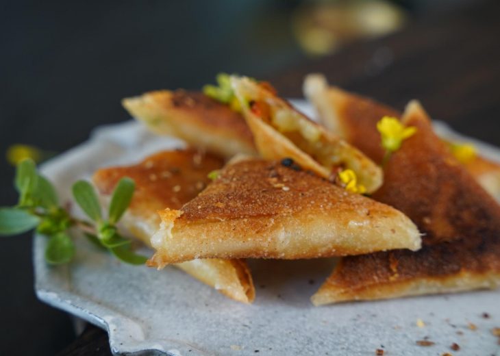 samoussas fromage raclette