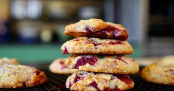 Cookies framboises chocolat blanc