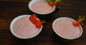 la mousse aux fraises légère