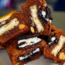 muffins brownie aux Oreos