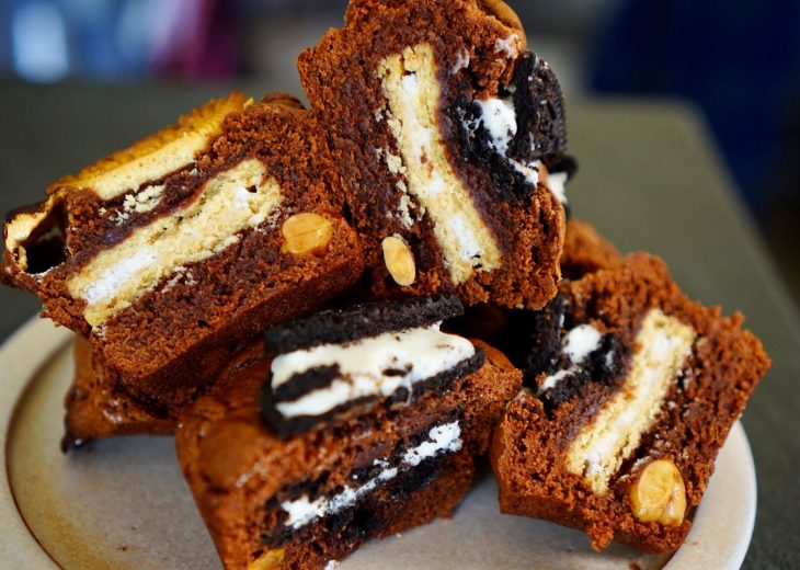 muffins brownie aux Oreos