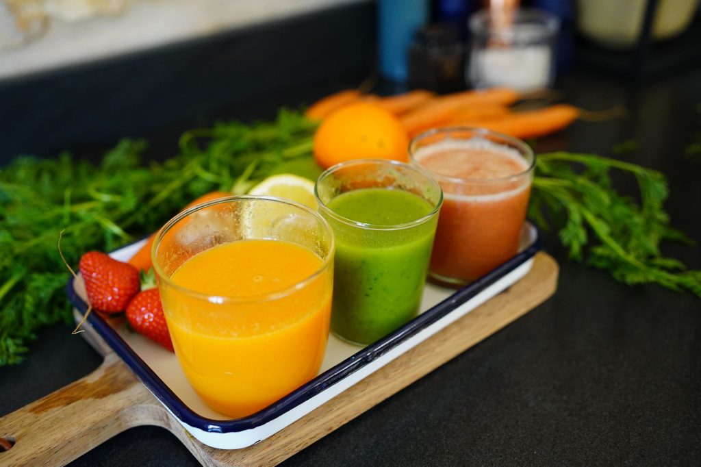 jus de fruits et légumes maison healthy