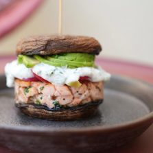 Burger saumon