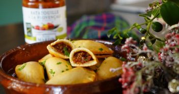 Empanadas boeuf, pain d'épice et ratatouille