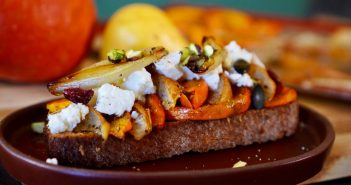 tartine repas d'automne