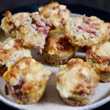 Muffins façon raclette