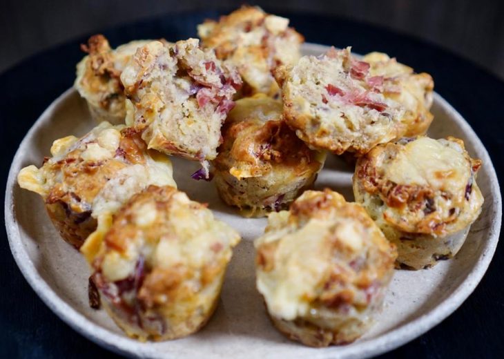 Muffins façon raclette