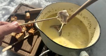 La recette de la fondue aux 3 fromages