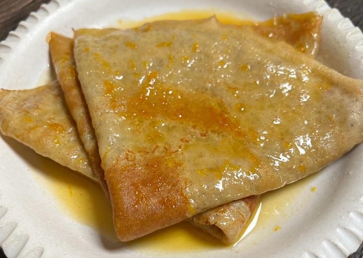 Les crêpes suzette