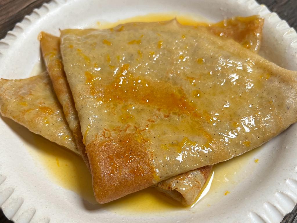 Les crêpes suzette