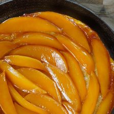 Tarte tatin à la mangue