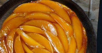 Tarte tatin à la mangue