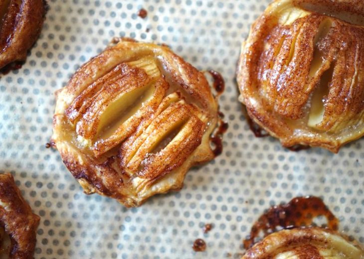 Tartelettes aux pommes caramélisées