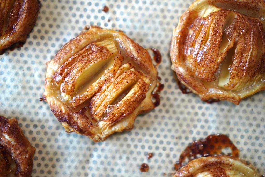 Tartelettes aux pommes caramélisées