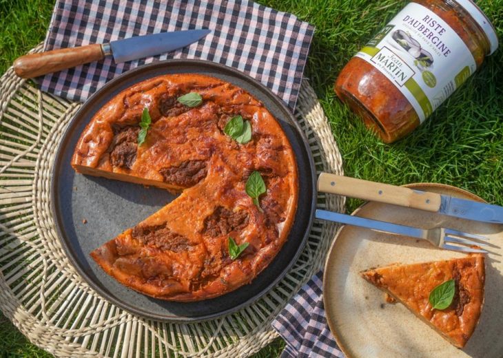 Clafoutis à la riste d’aubergine
