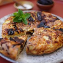 Recette de la tortilla pomme de terre et pruneaux d’Agen IGP