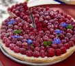 Tarte framboise mascarpone creme de marrons