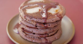 La recette des Pancakes chocolat poire