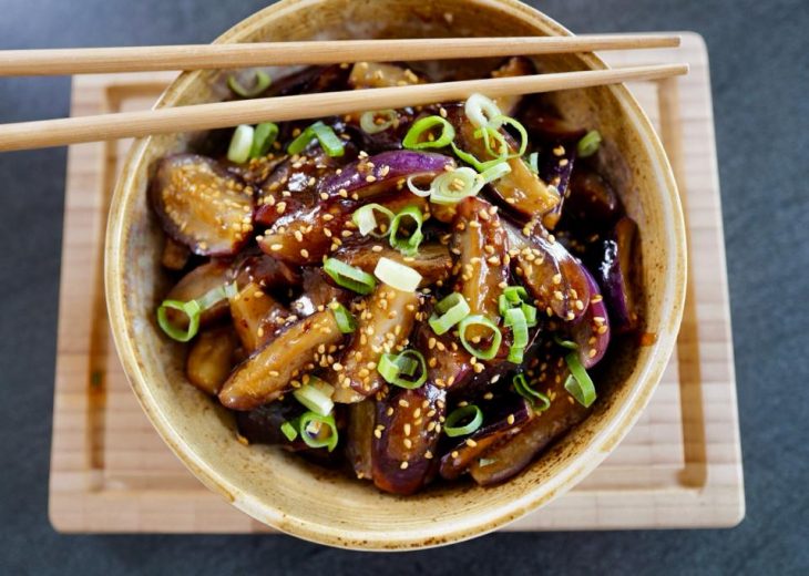 recette des aubergines à la chinoise