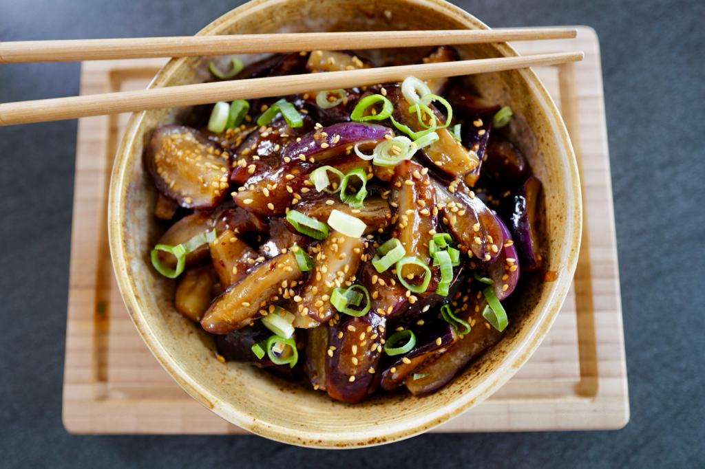 recette des aubergines à la chinoise