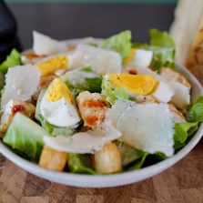 salade César sauce crémeuse