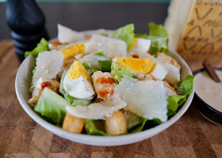 salade César sauce crémeuse