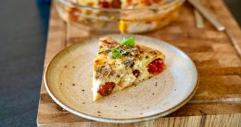 clafoutis tomates mozza