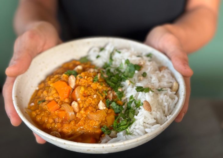 curry de lentilles corail
