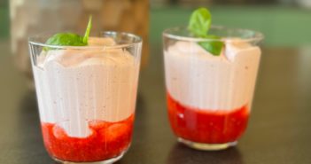 mousse fraises légère