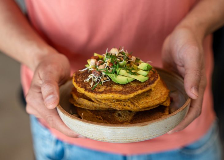 Pancake veggie carotte
