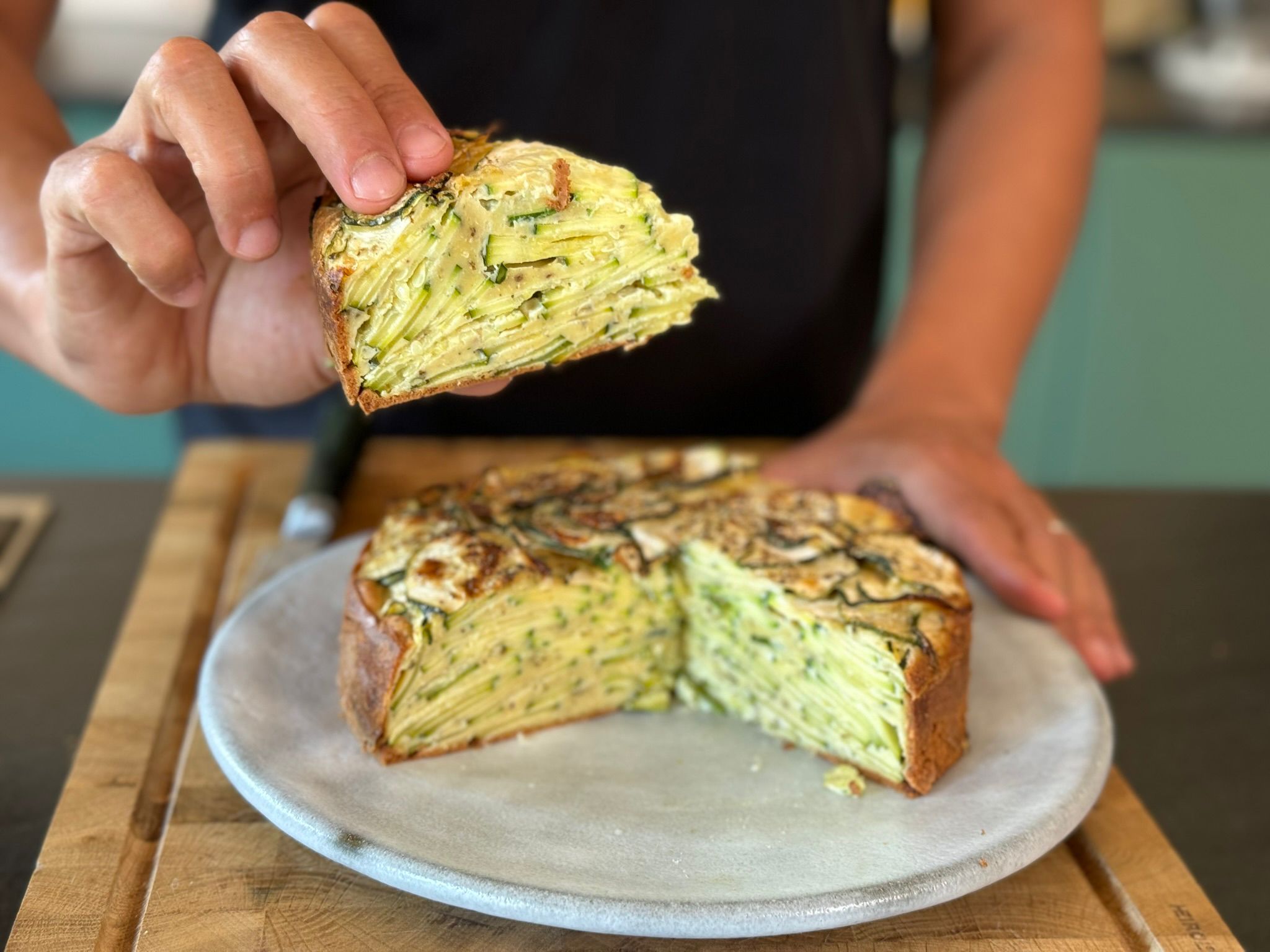 La recette du gâteau invisible aux courgettes