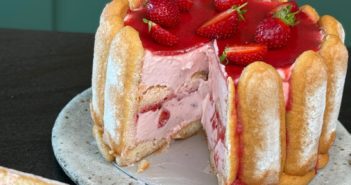 Recette facile de charlotte aux fraises légère et sans cuisson charlotte aux fraises facile