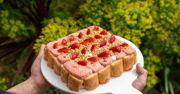 Recette Charlotte fraises pistache sans cuisson Charlotte fraises pistache sans cuisson