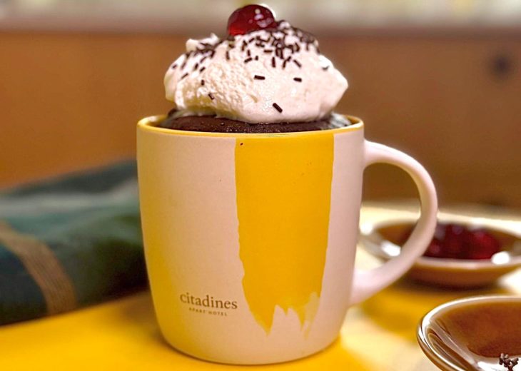 mug cake foret noire