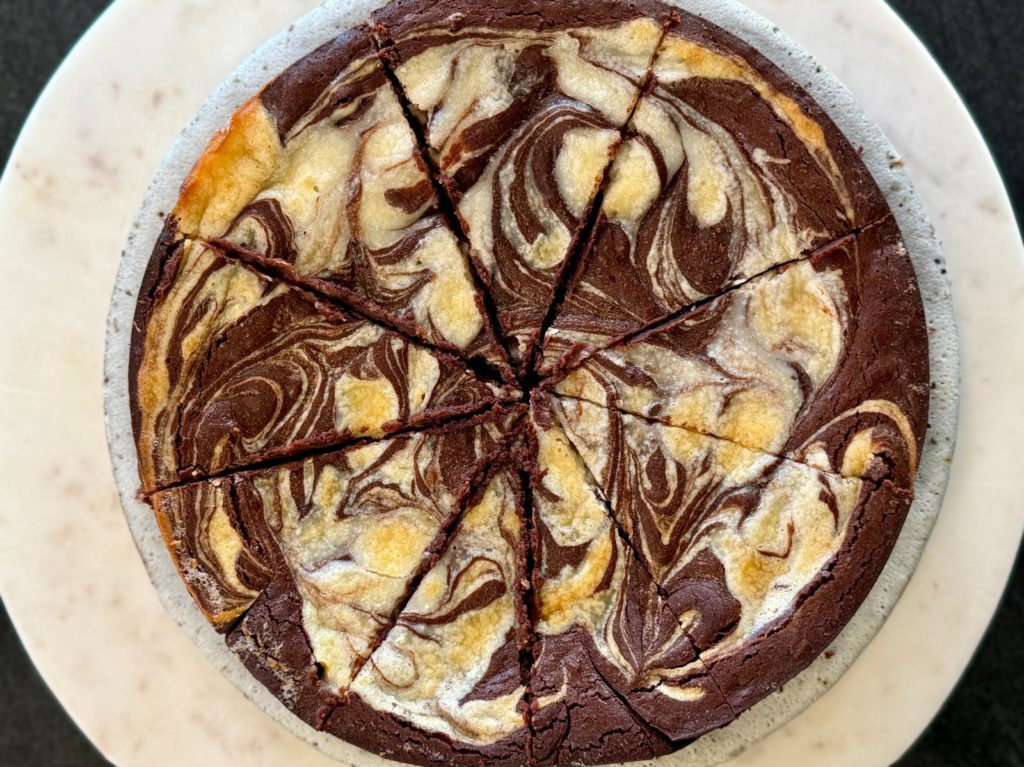 recette brownie marbre mascarpone