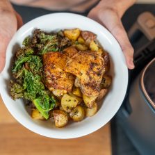 Poulet croustillant au Air Fryer en 30 minutes poulet air fryer