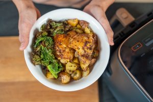 Poulet croustillant au Air Fryer en 30 minutes poulet air fryer