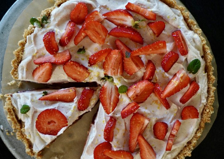 tarte fraises sans cuisson