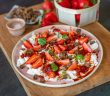 burrata et fraises