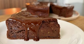 gateau chocolat courgette