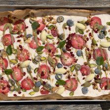 glace au yaourt en plaque