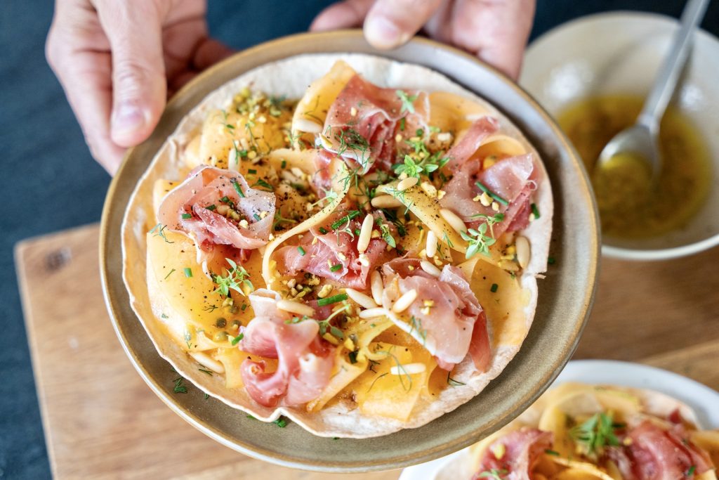 salade de melon jambon