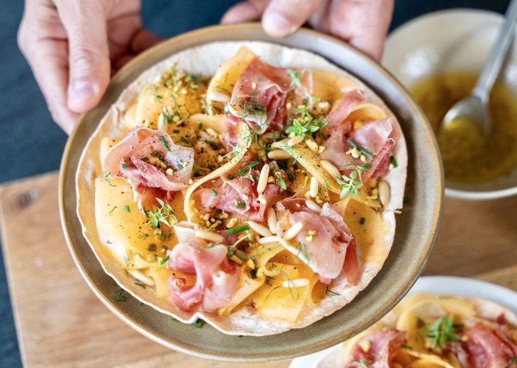 salade de melon jambon