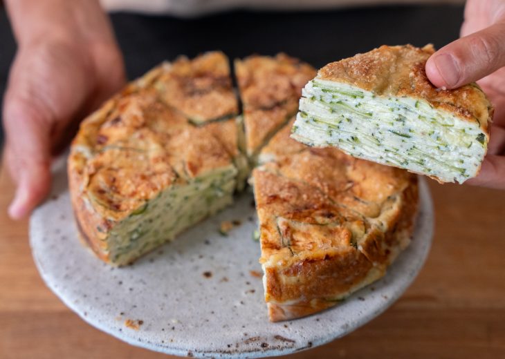 gateau invisible &agrave; la courgette