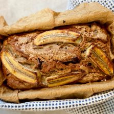 banana bread chocolat protéine
