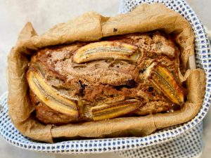 Banana bread protéiné aux pépites de chocolat, moelleux et facile banana bread chocolat protéine