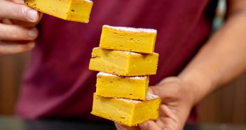 mochi cake farine de riz gluant