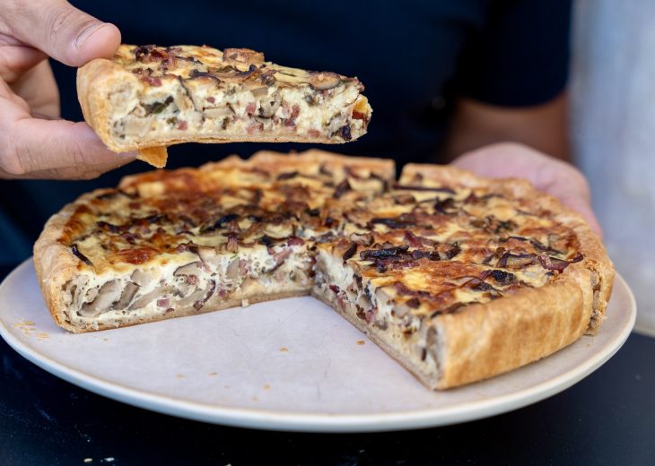 quiche champignon fromage