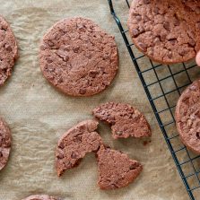 cookies double chocolat